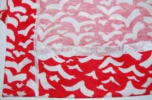 I did, however, use my trusty Snug Hug seam binding for the front skirt facings and the hem.