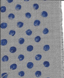 I purchased this fabric from Mendel Goldberg in New York City. It is a wool/silk blend, similar to fabric in a dress I made last Fall.