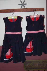 Sailboat dresses